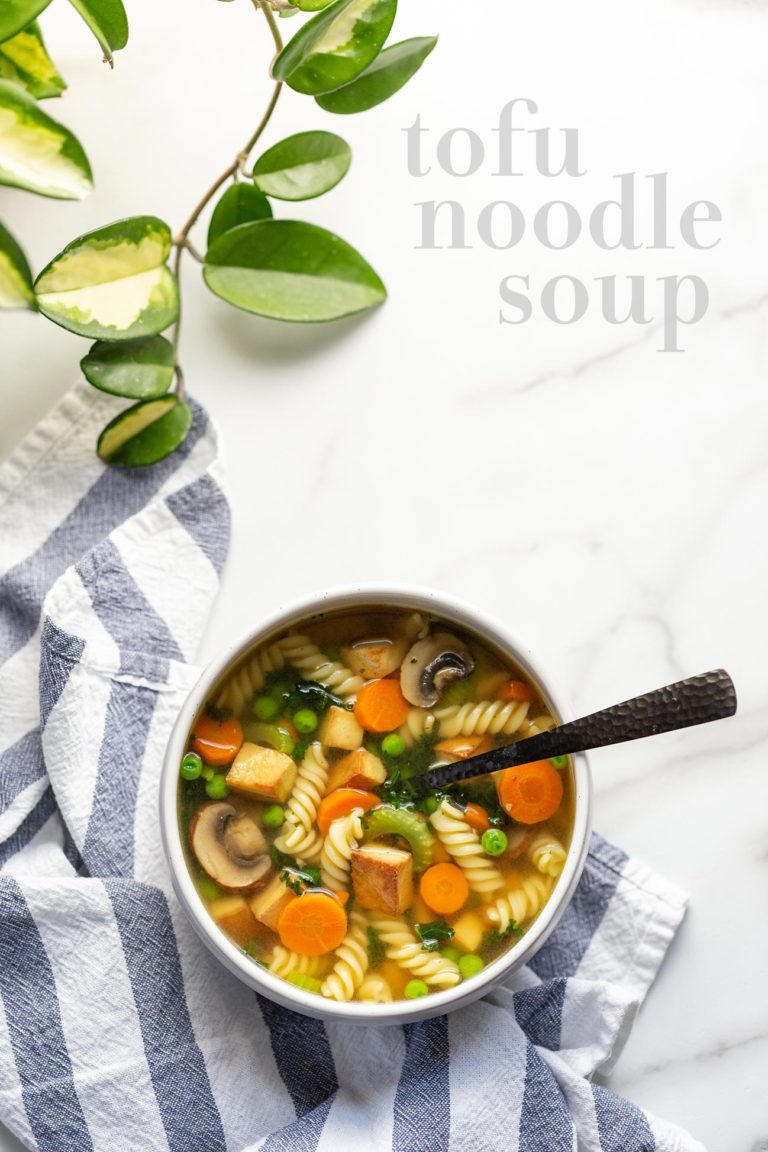 Tofu Noodle Soup » I LOVE VEGAN