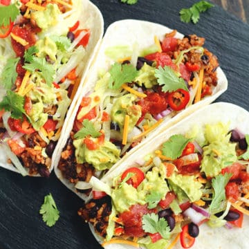 Vegan 7 Layer Tacos » I LOVE VEGAN