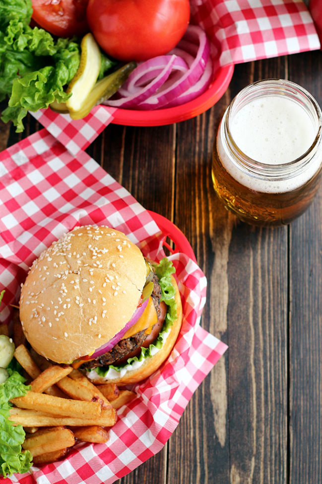 Vegan Mushroom & Black Bean Burgers » I LOVE VEGAN