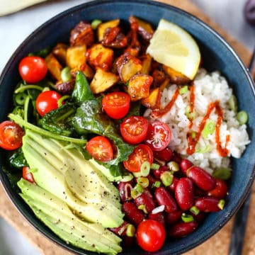 Spicy Sriracha Nourish Bowl » I LOVE VEGAN