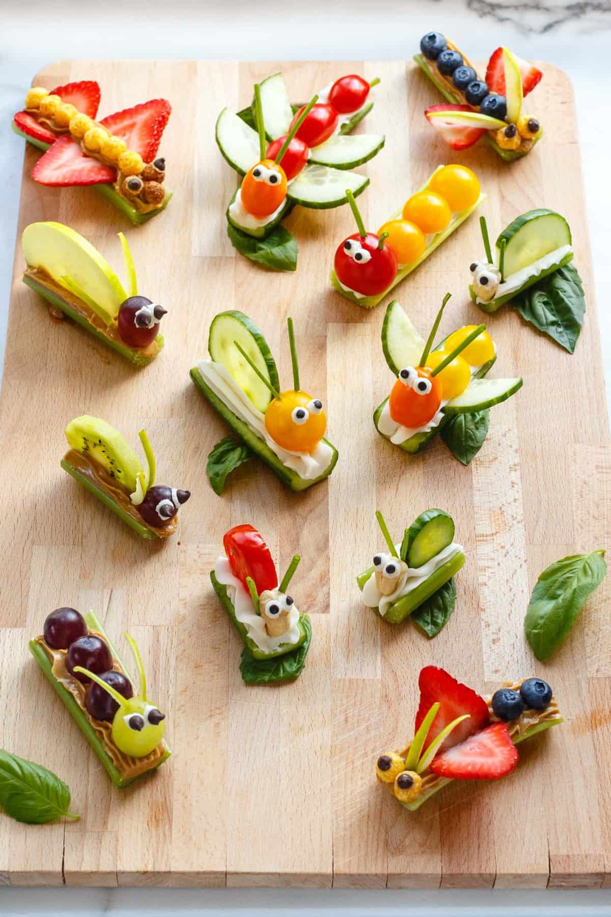 Fruit Vegetable Bug Snacks For Envirokidz I LOVE VEGAN