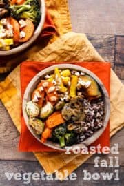 Roasted Fall Vegetable Bowl » I LOVE VEGAN