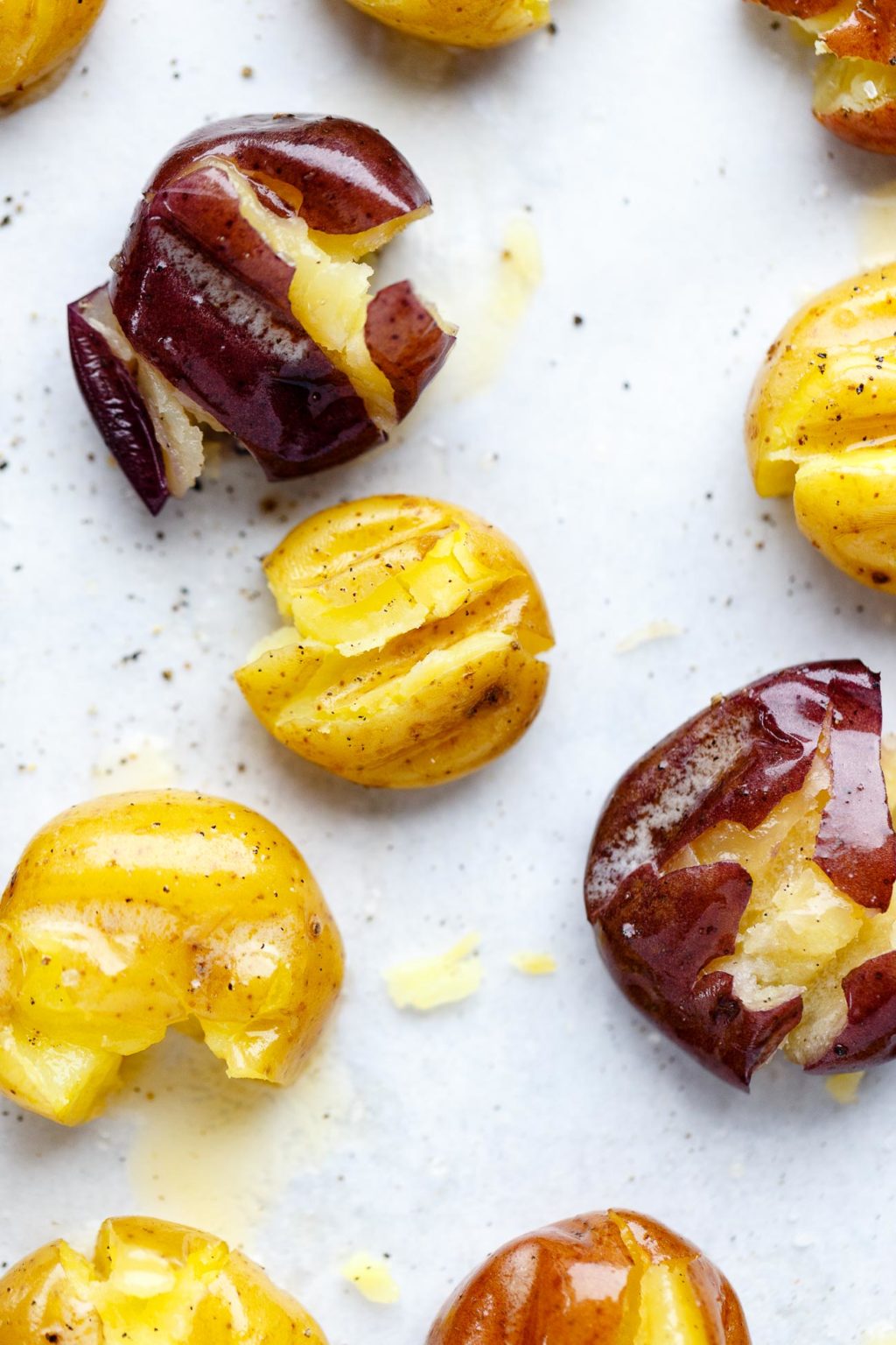 Vegan Loaded Smashed Potatoes » I LOVE VEGAN