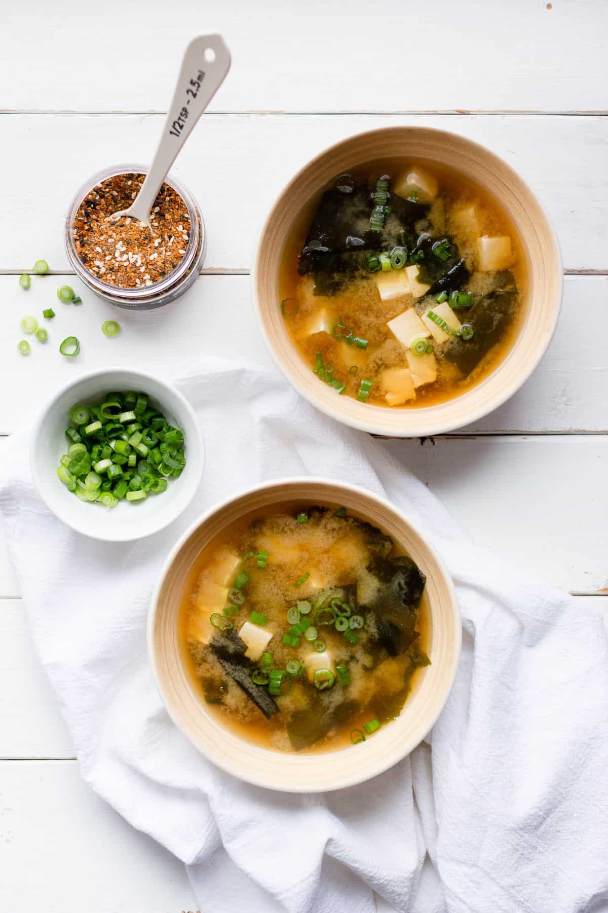 Make Vegetarian Sushi and Miso Soup at Home