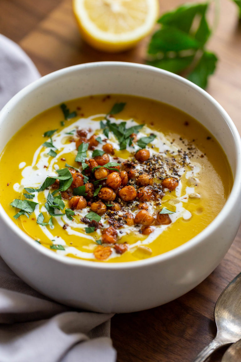 Vegan Chickpea Turmeric Soup I Love Vegan