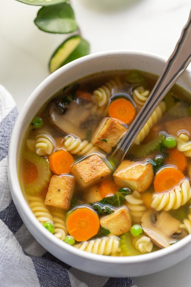 Tofu Noodle Soup » I LOVE VEGAN