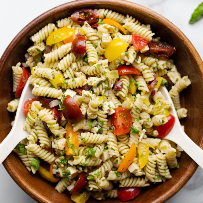 Vegan Italian Pasta Salad » I LOVE VEGAN