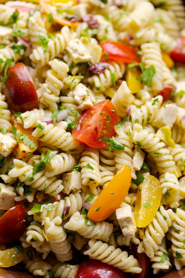 Vegan Italian Pasta Salad » I LOVE VEGAN