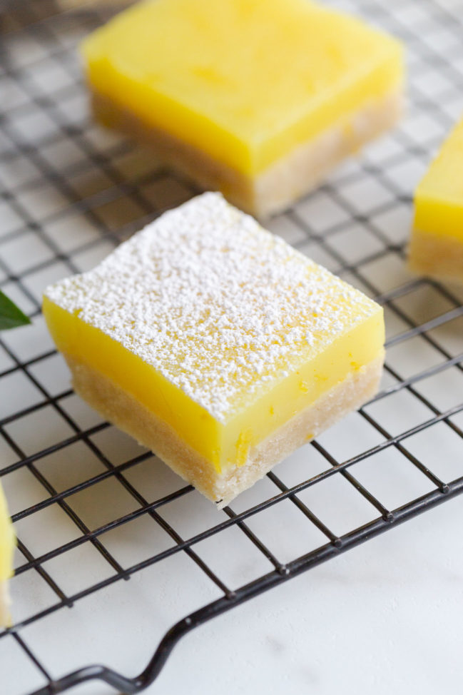 Vegan Lemon Bars » I LOVE VEGAN